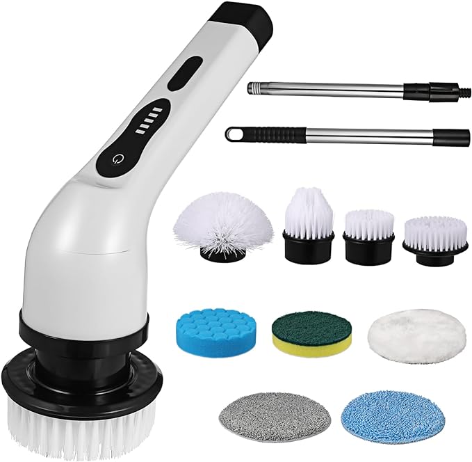 LAZMA™ 7-in-1 Multifunctional Electric Cleaning Brush