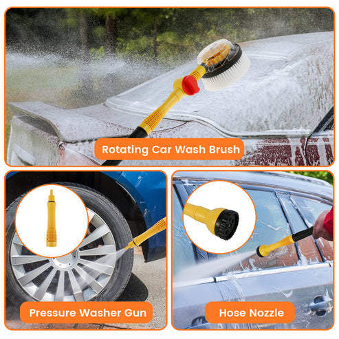 LAZMA™ Turbo Shine Water Powered Spin Cleaner